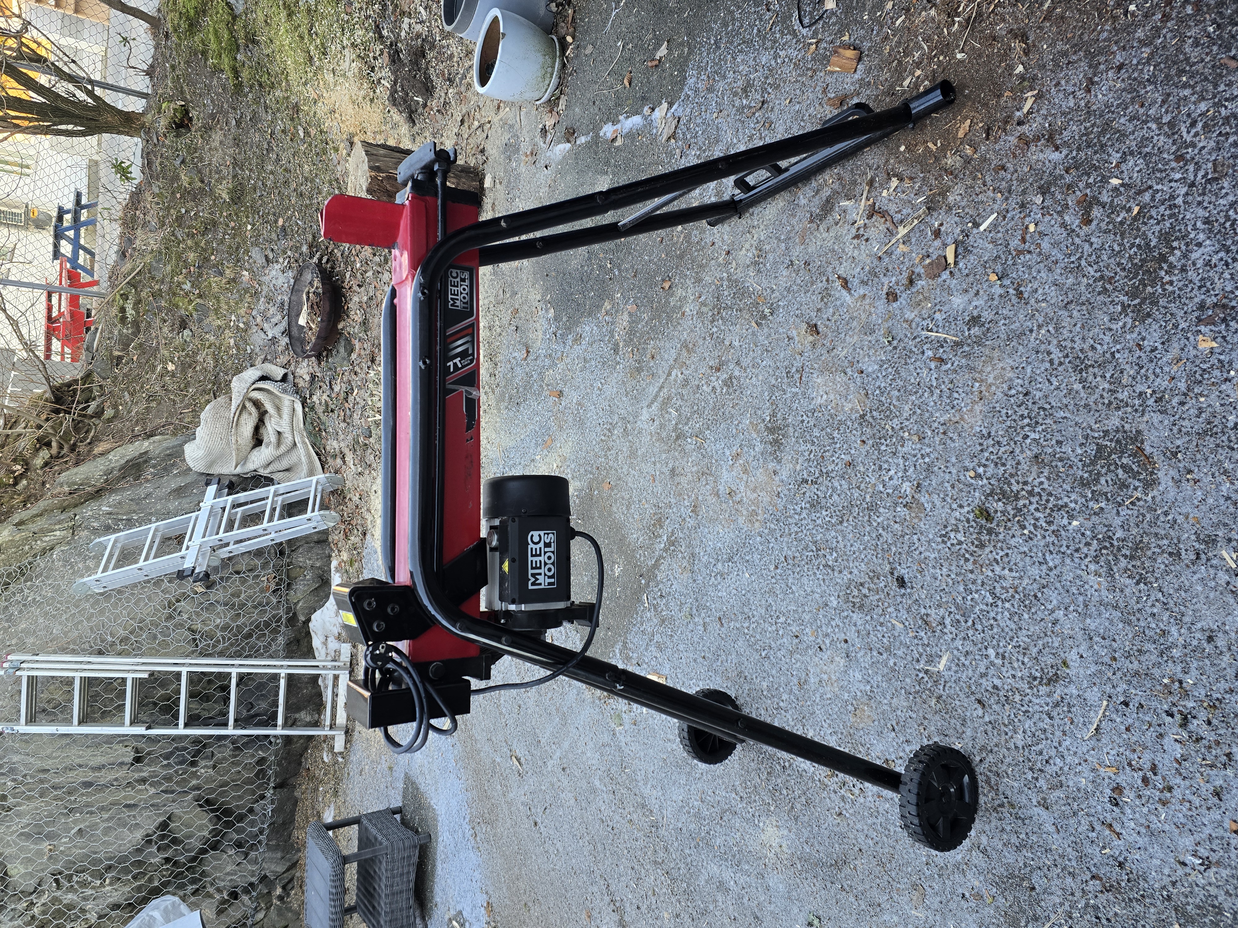 Meec vedkløyver 7,2 tonn