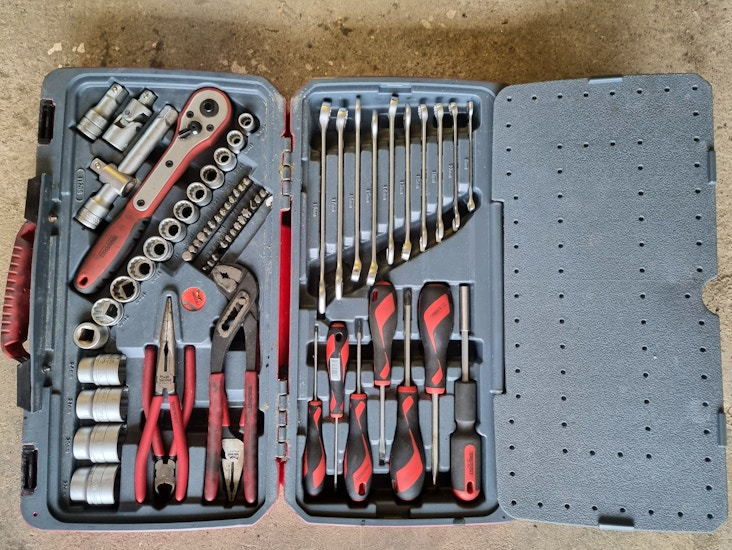 Teng tools pipe/skrallesett