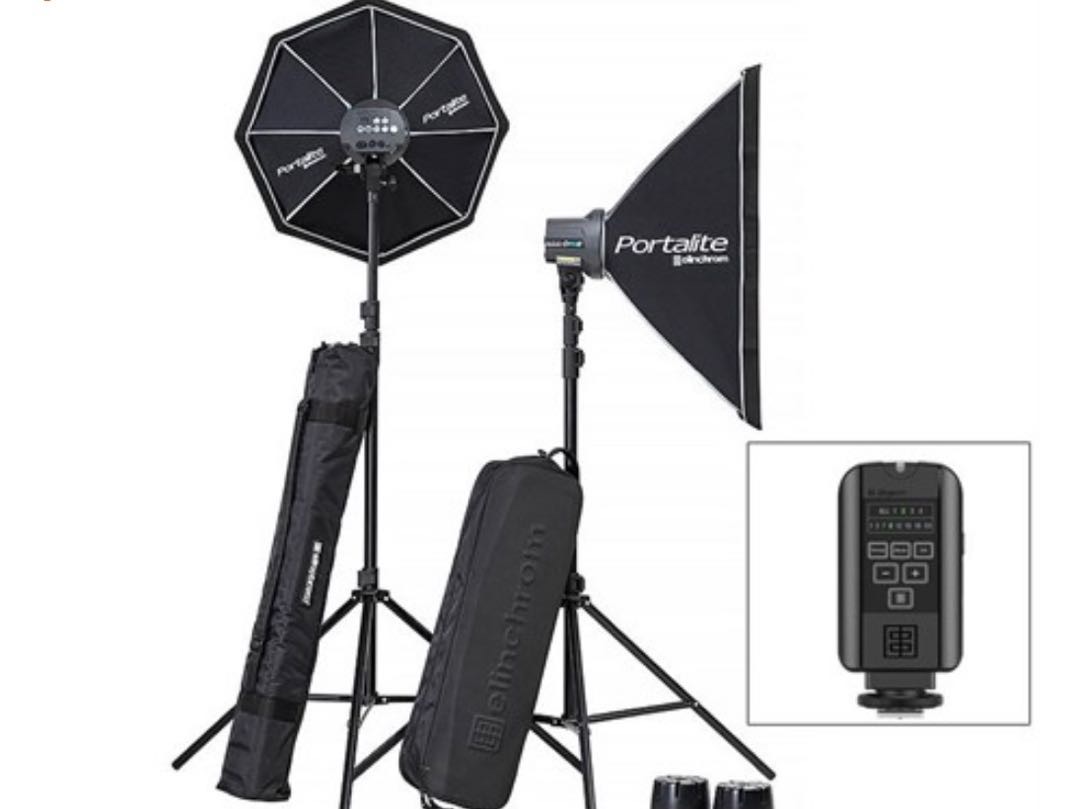 Elinchrom d-lite rx to go studioblixtpaket
