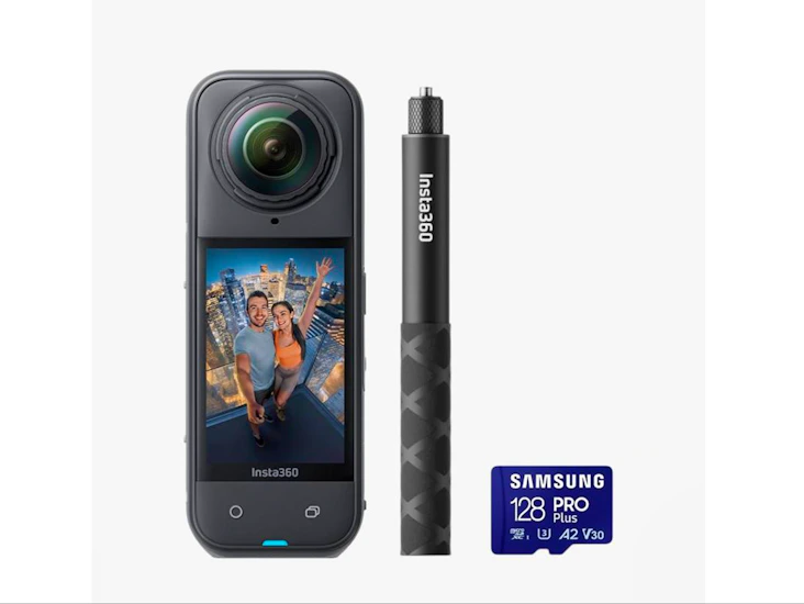 Іnѕtа360 x5 action camera, 8k with invisible selfie stick