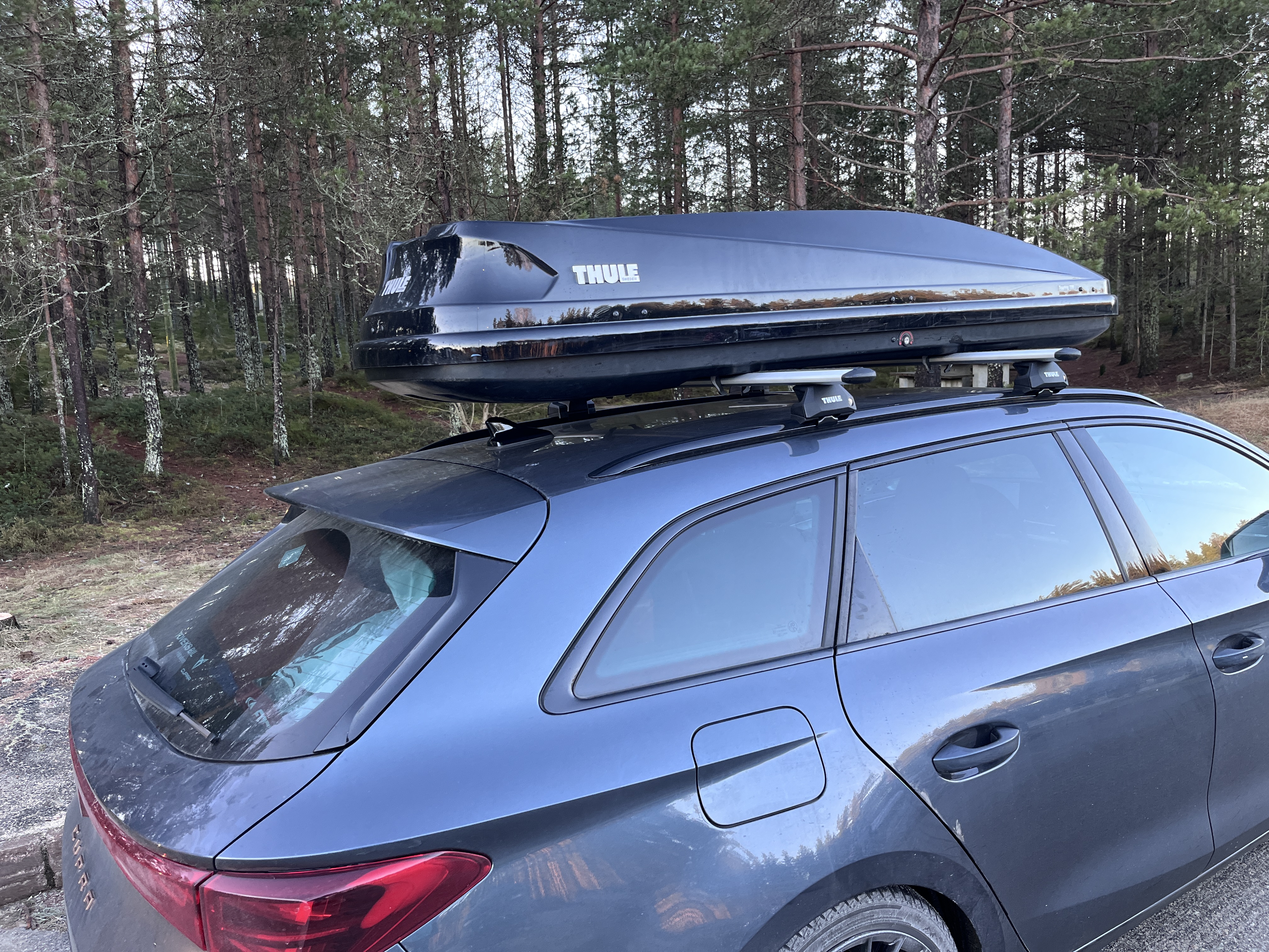 Thule touring 700 med eller utan takräcken