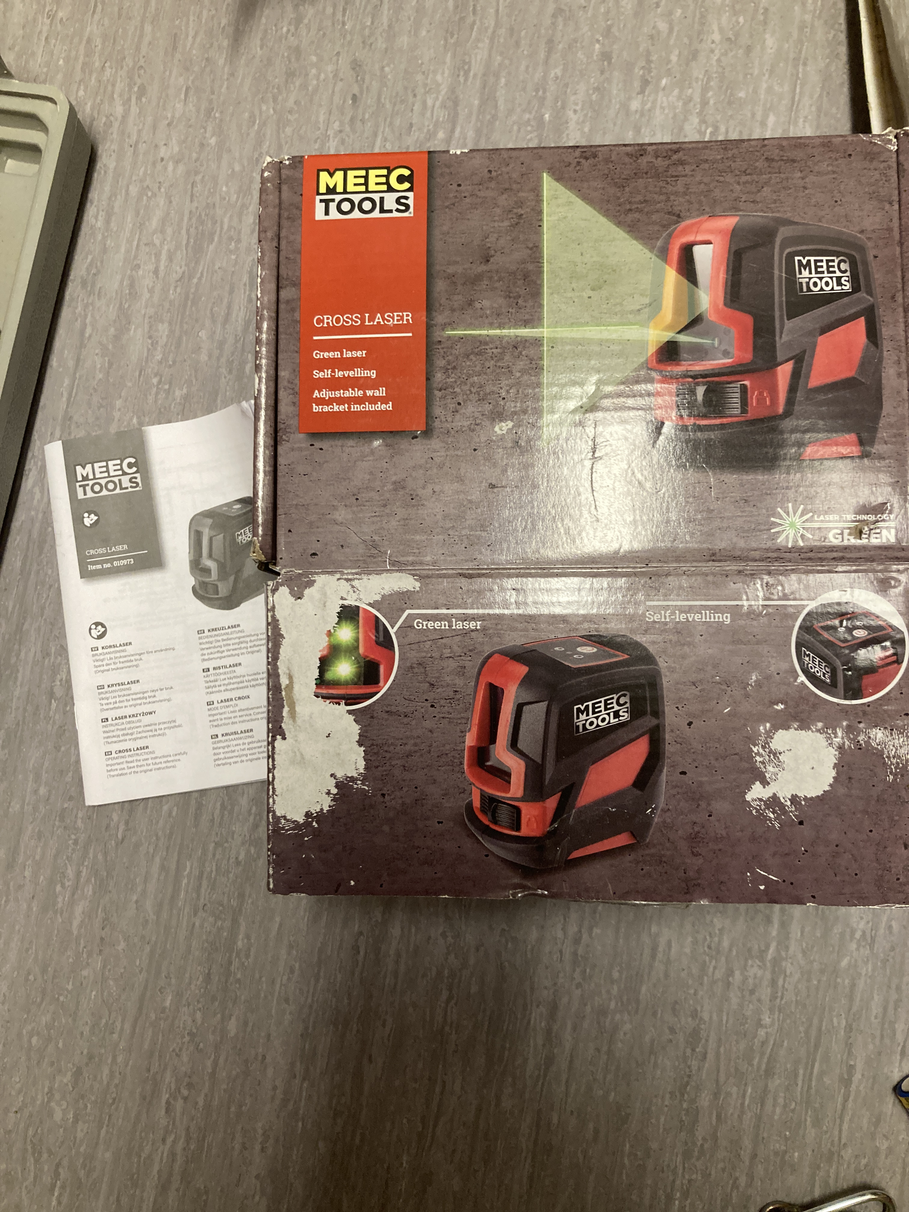 Krysslaser meec tools