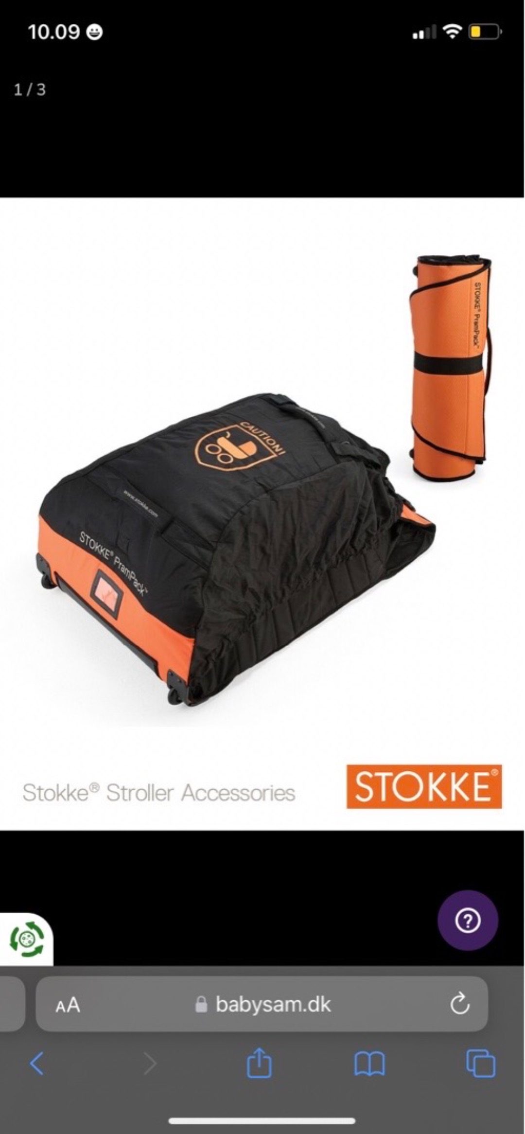 Stokke prampack 