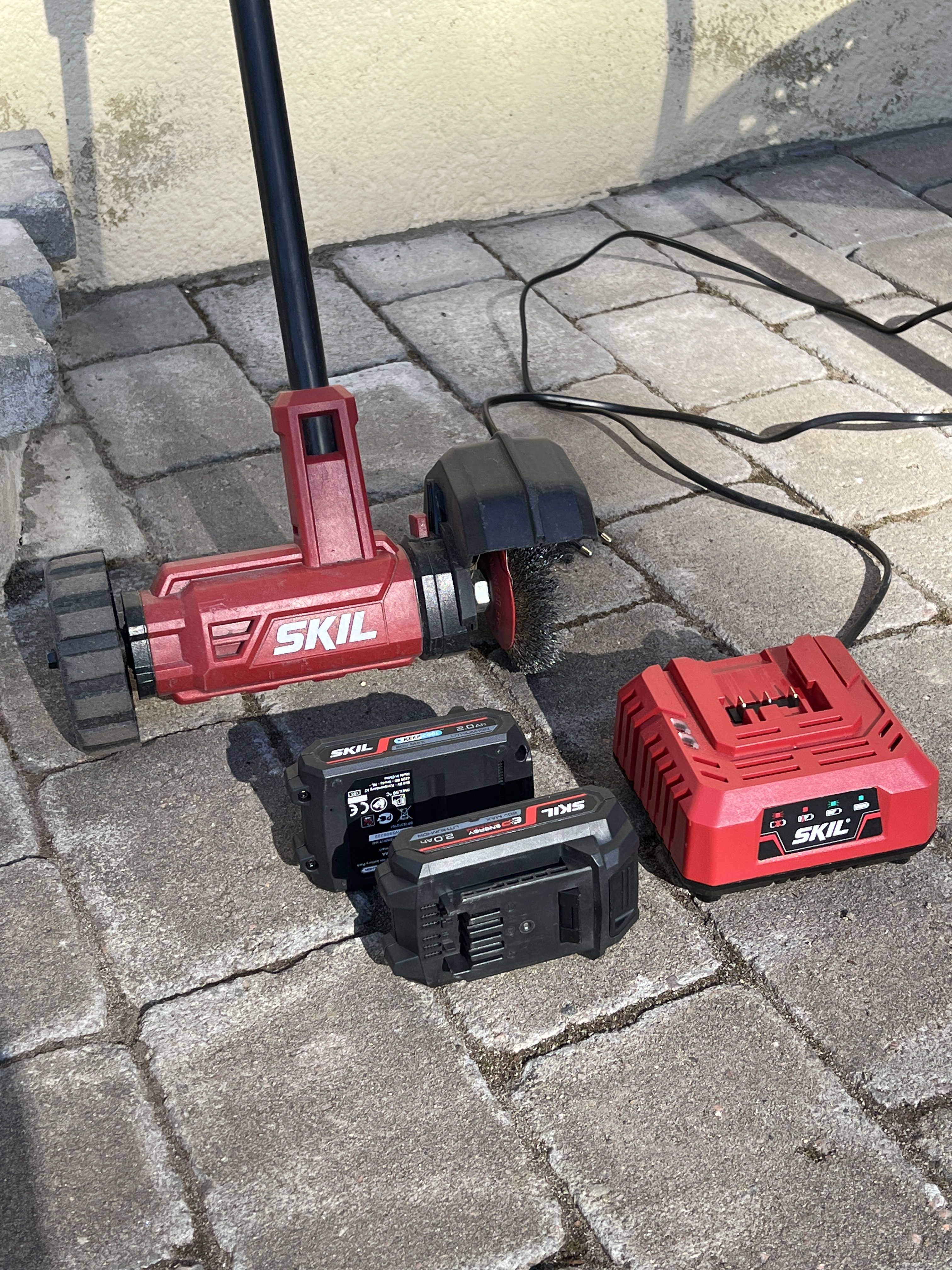 Plattrensare rena fogar