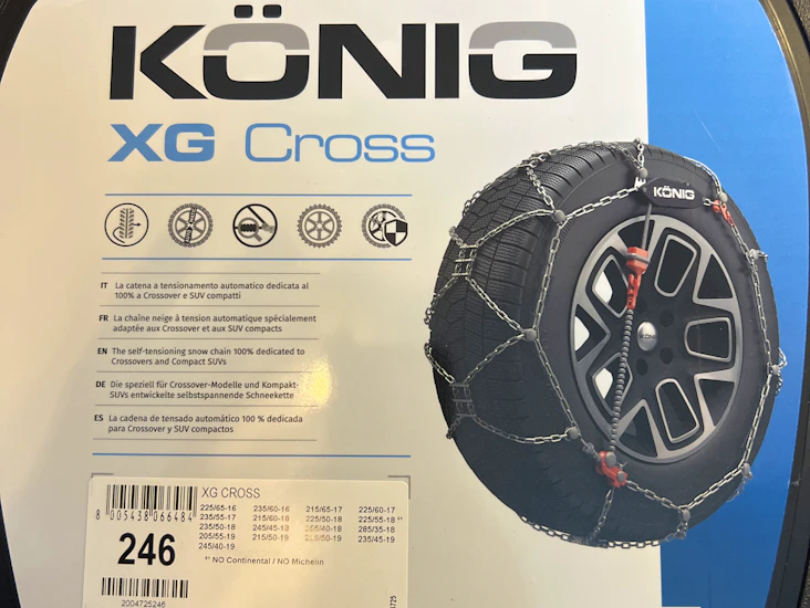 Snökedjor könig xg cross