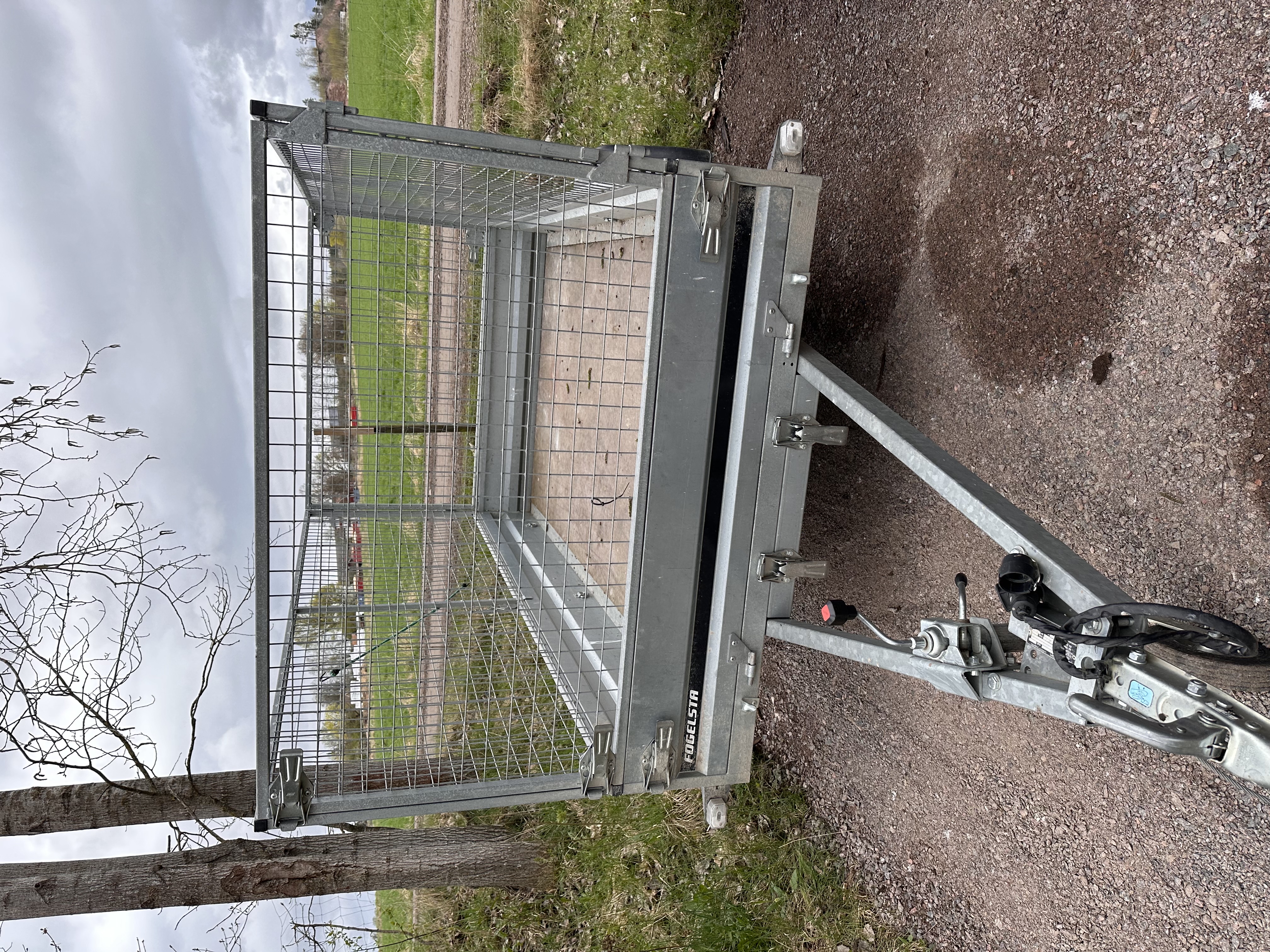 750kg gallersläp med tippfunktion