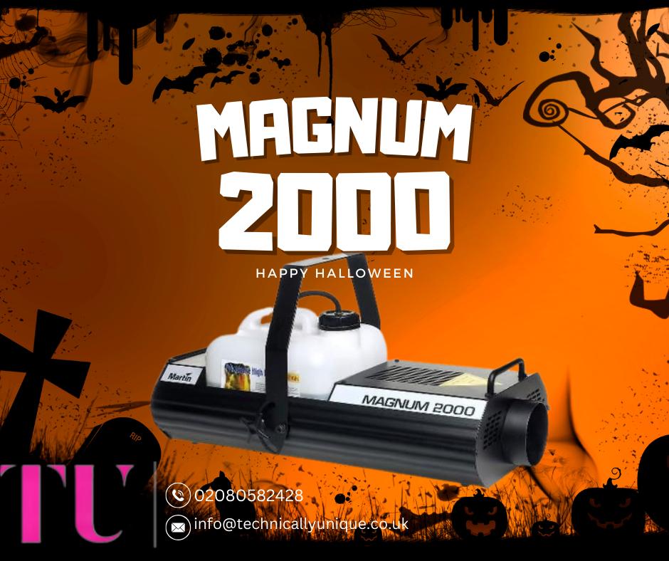 Halloween - big smoke machine - delivered