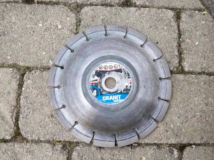 Diamantkapskiva 230mm för natursten