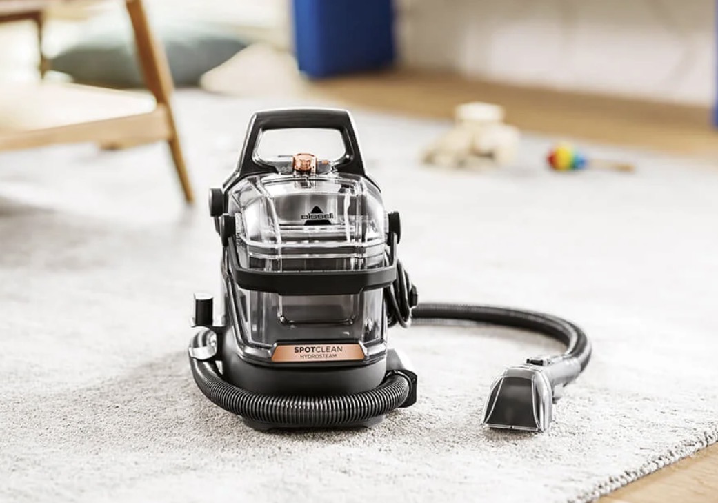 Bissell spotclean hydrosteam pro – ångtvätt för möbler, mattor & bil