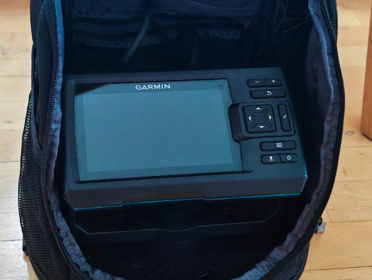 Garmin striker 5cv kaikuluotain pilkkisetti