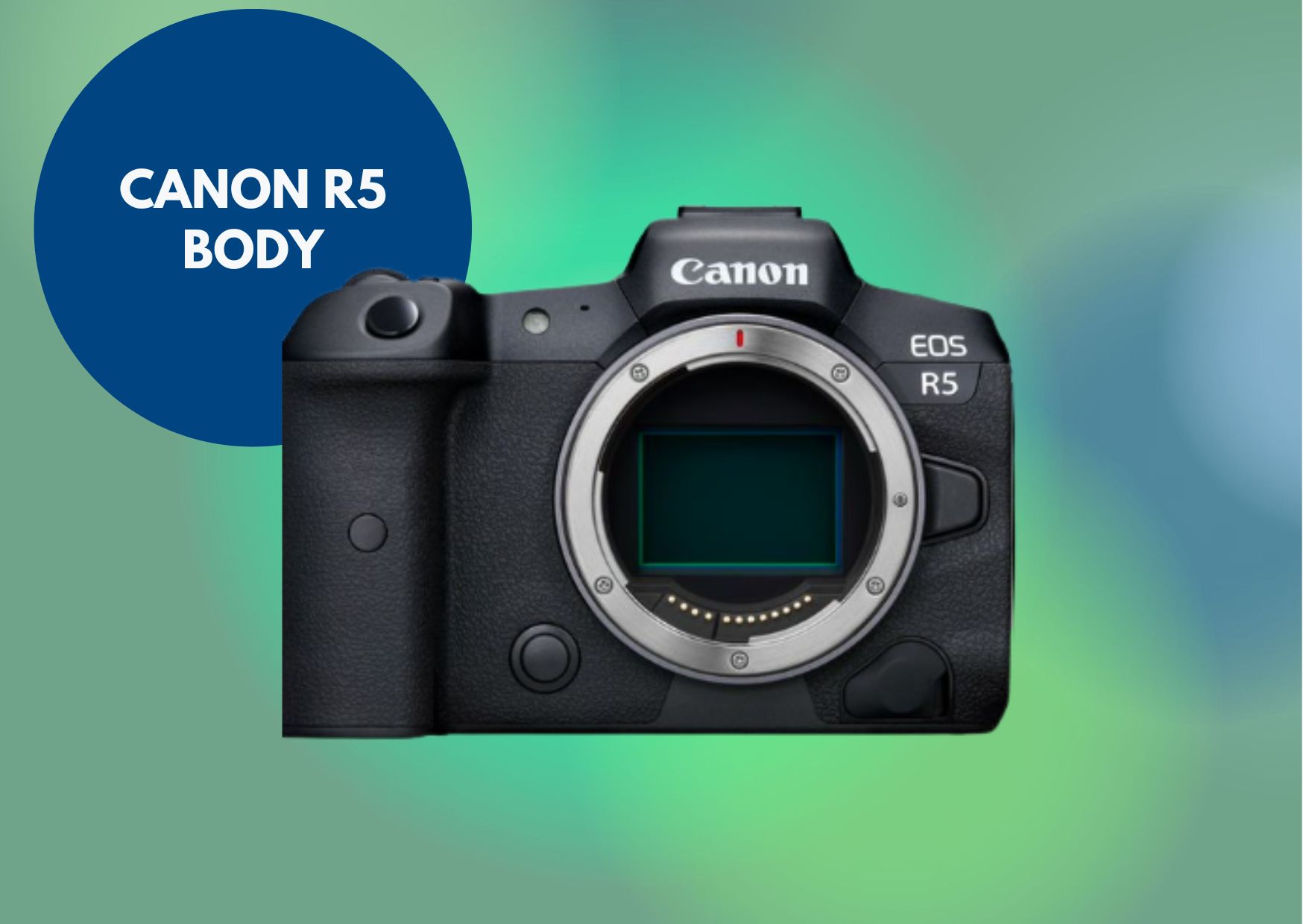Canon r5 body - 8k camera