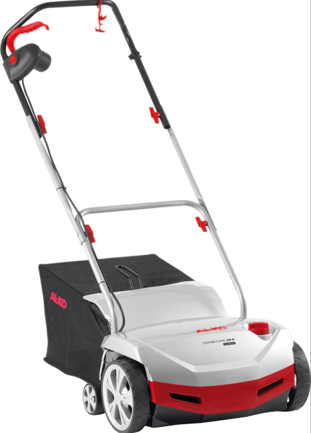 Kombinerad vertikalskärare, mossrivare och uppsamlare - al-ko 38 e combi care comfort