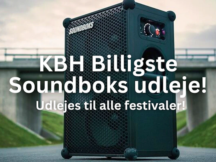 Billig soundboks udlejning!