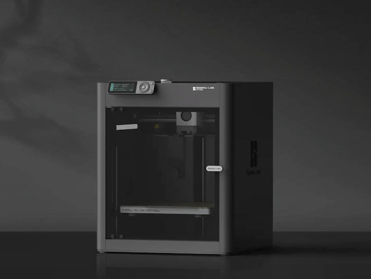 Bambu lab p1s 3d printer with 4 color ams auto color system