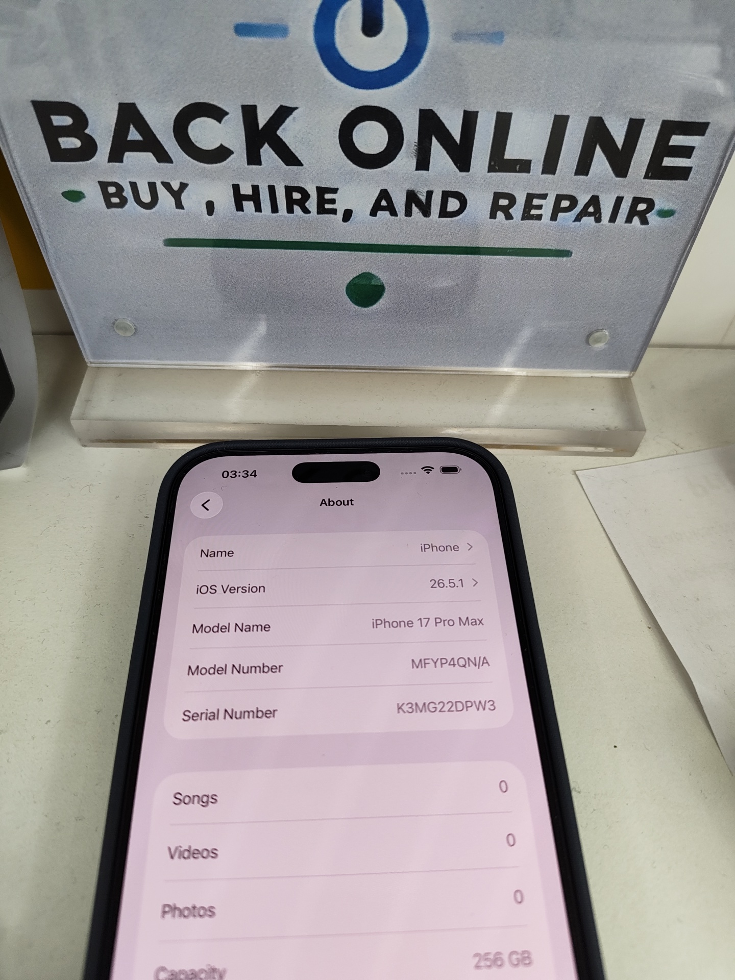 Iphone 17 pro max 