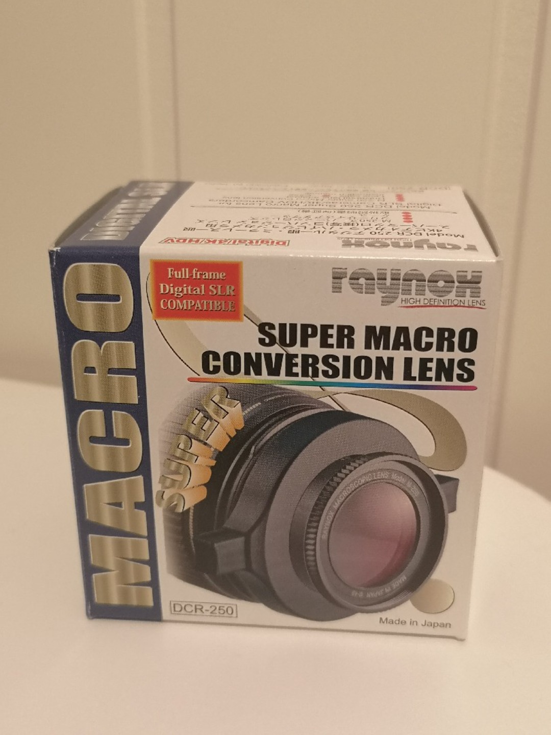 Macro filter snap-on