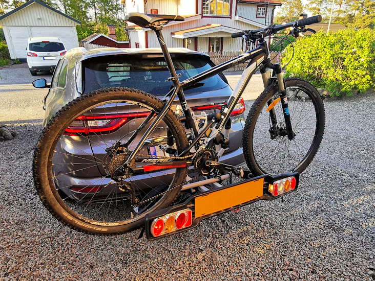 Cykelhållare för 2 cyklar