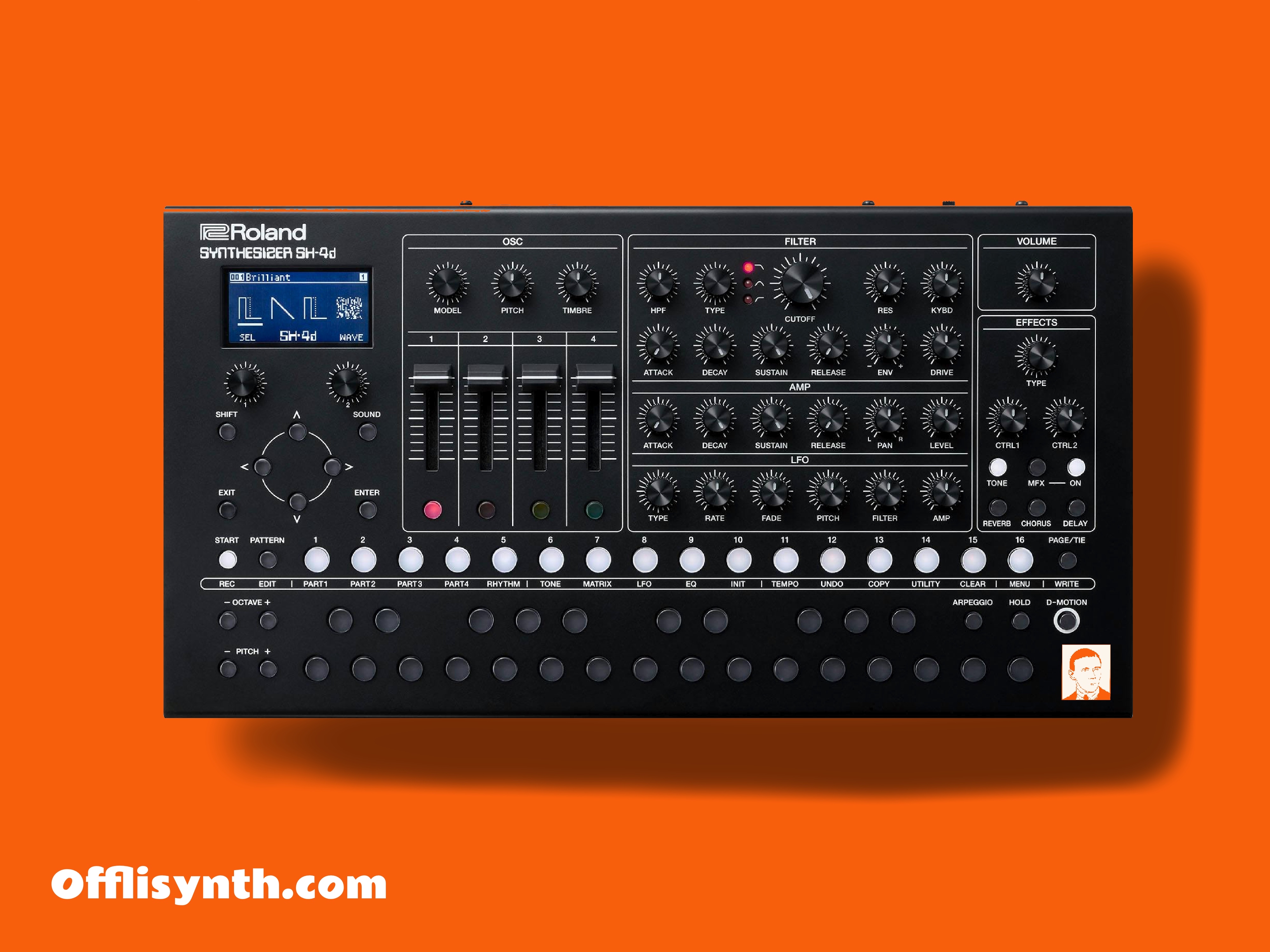 Roland sh-4d