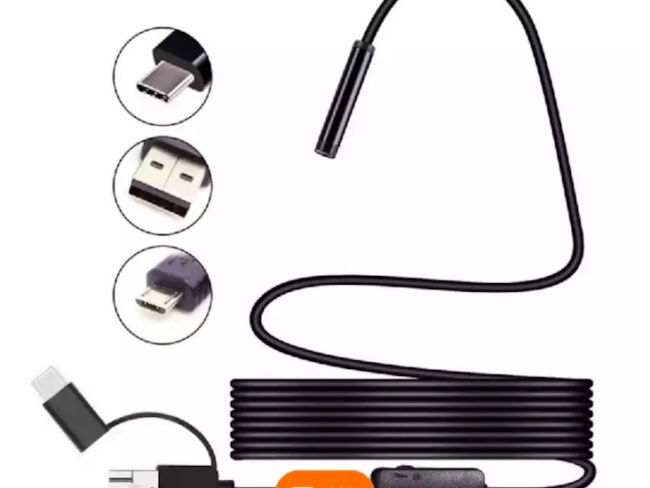 Inspektionskamera, vattentät 5 meter