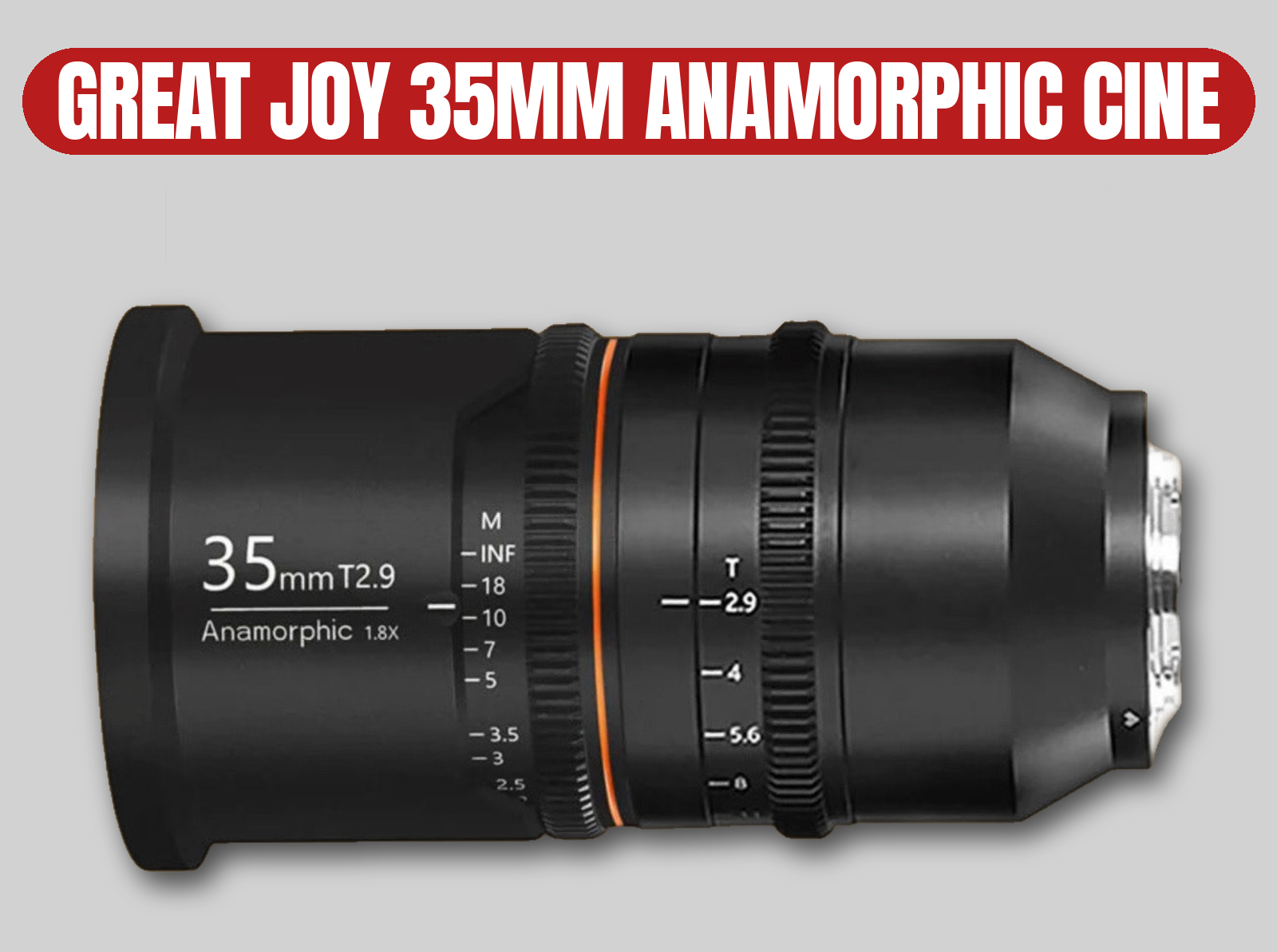 Great joy 35mm anamorphic cine lens amber flare | sirui / atlas orion / mercury