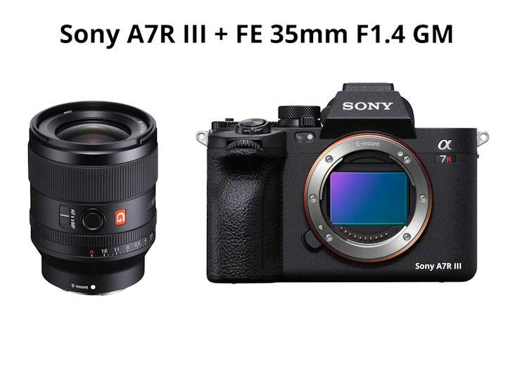 Sony a7r iii + fe 35mm f1.4 gm