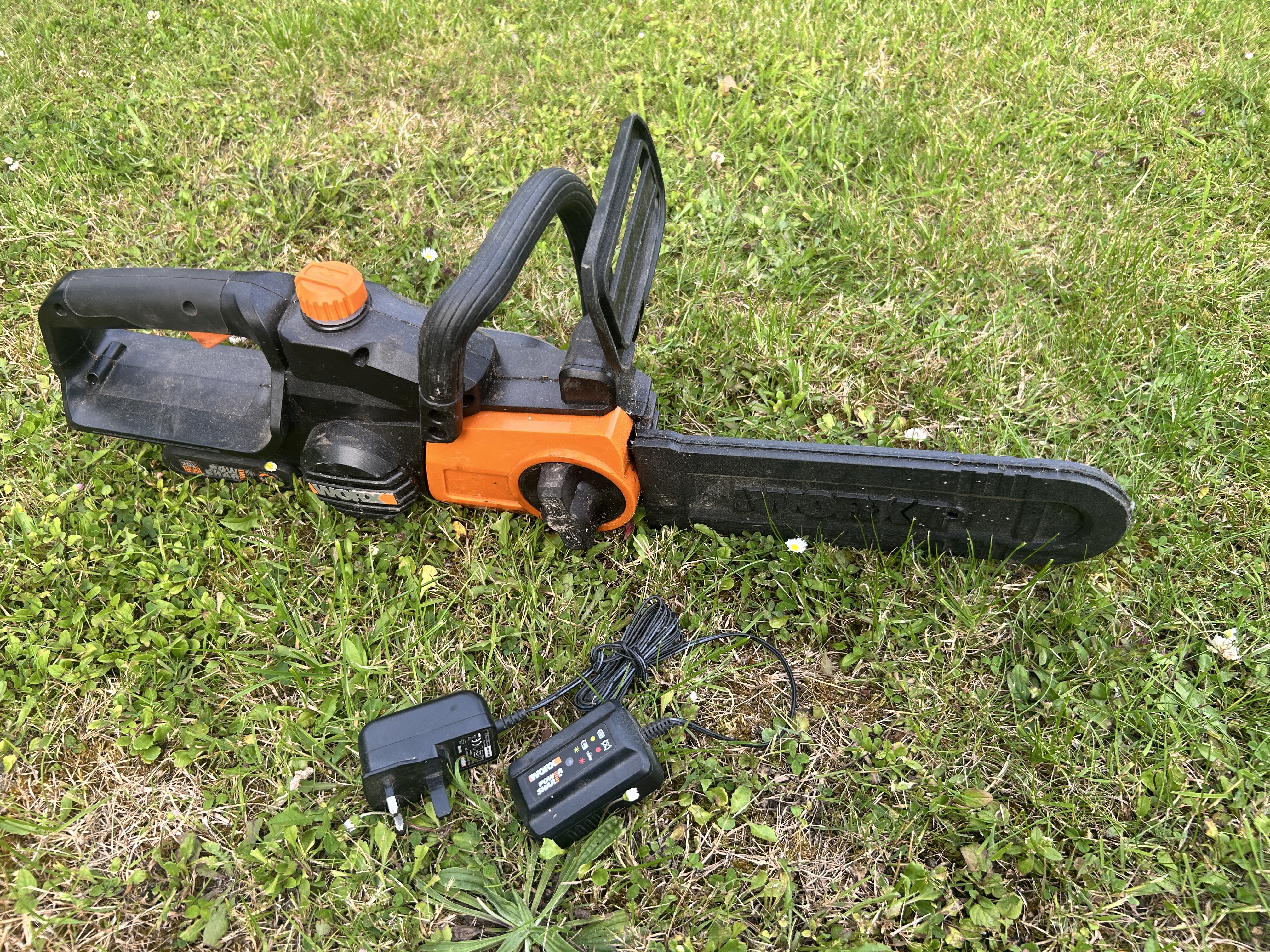 Small cordless chainsaw (worx 20v)