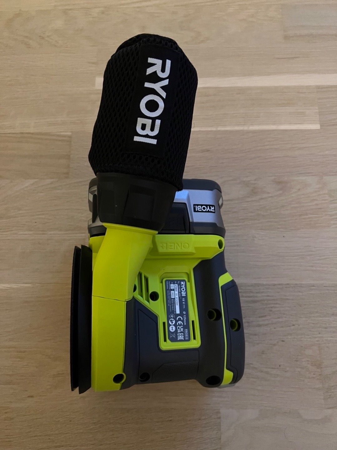 Eksentersliper / slipemaskin 18v