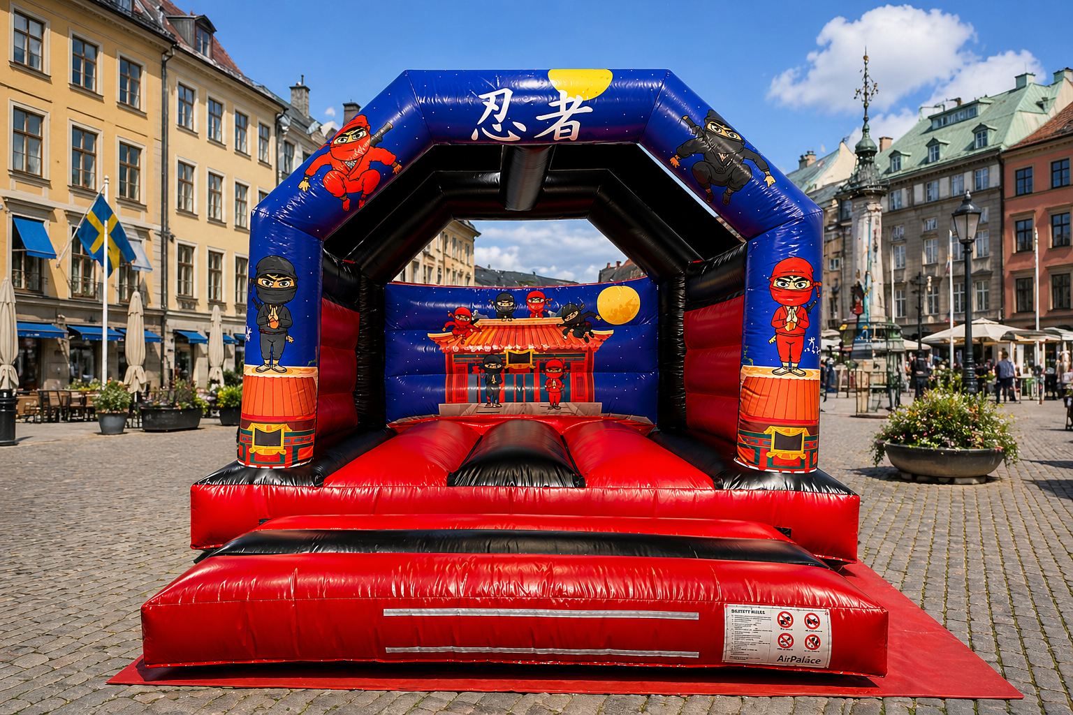 Hoppborg ninja 21m2 