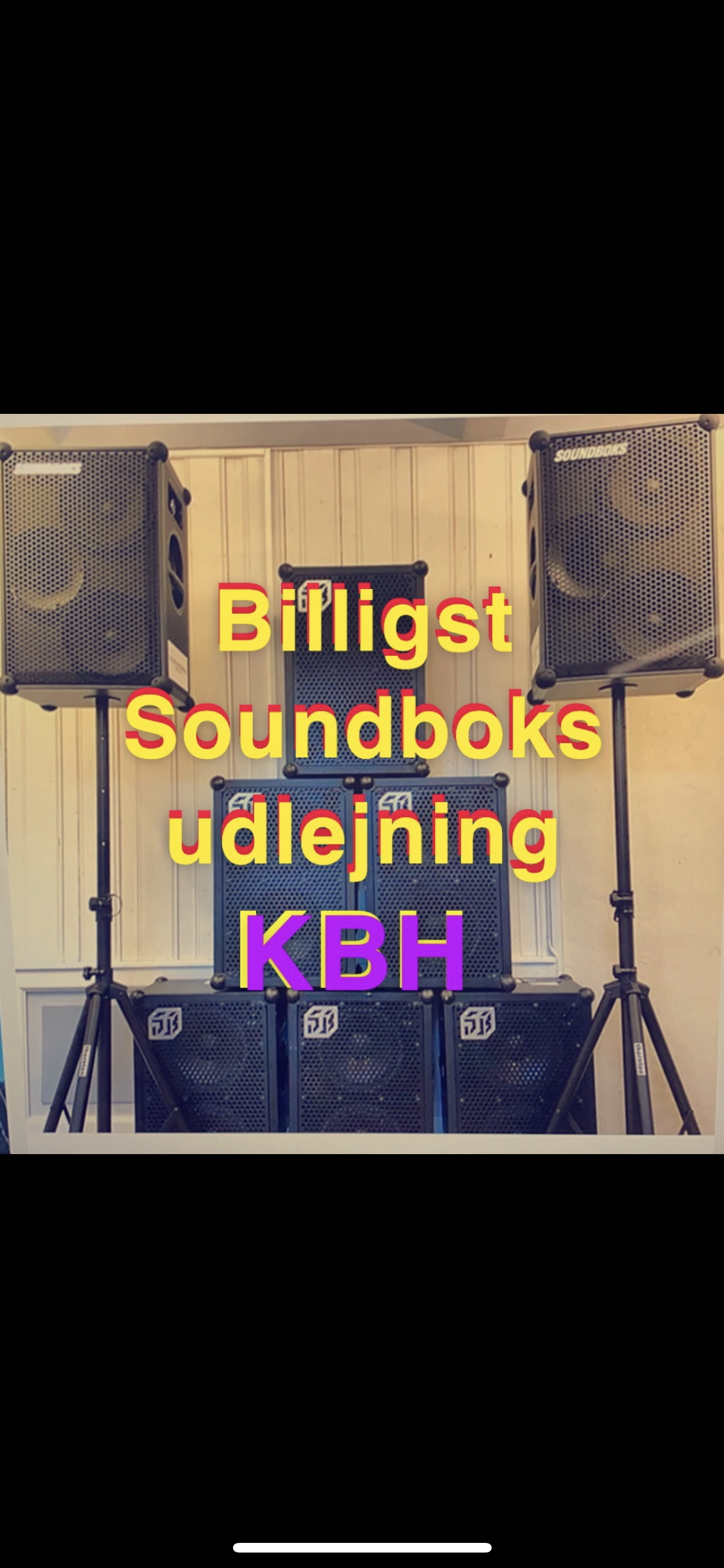 Soundboks leje