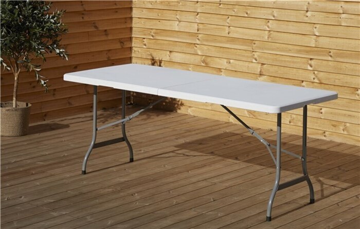 Hopfällbart bord 180 x 75 x 72 cm