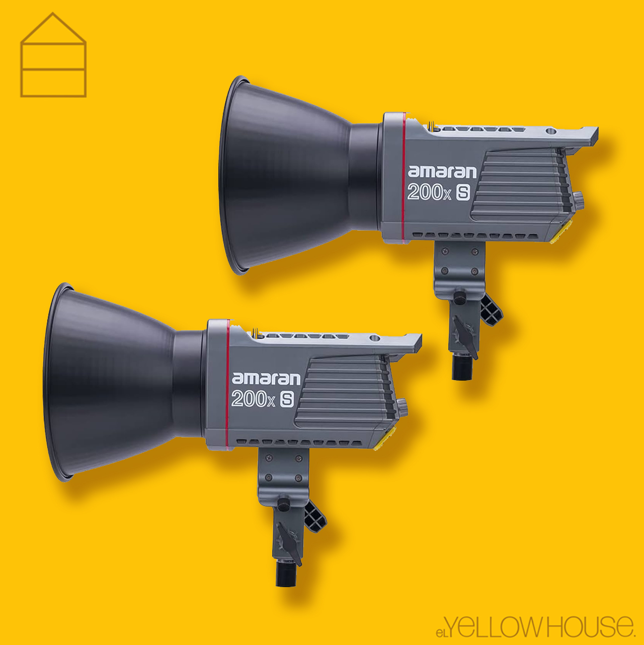 2x amaran 200x s – bi-colour led video lights
