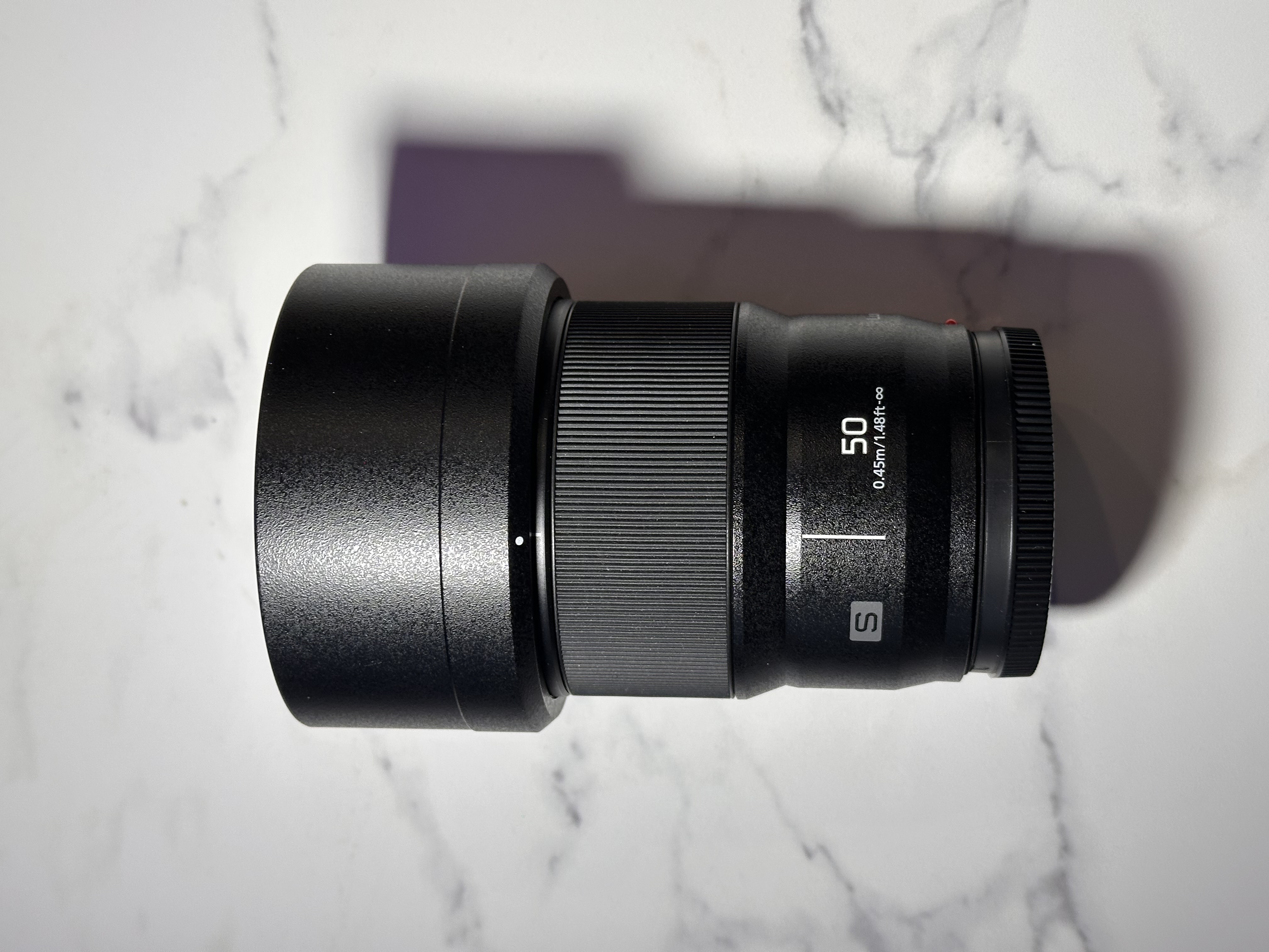 Panasonic lumix s 50mm f/1.8 lightweight lens for s series camera 