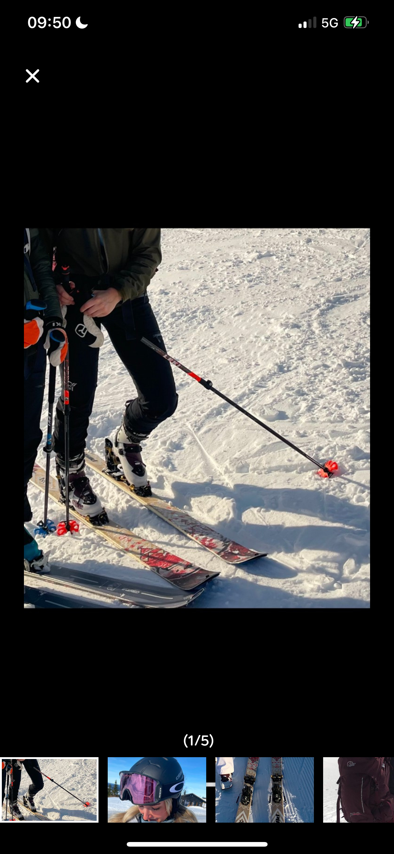 Randonepakke til topptur 