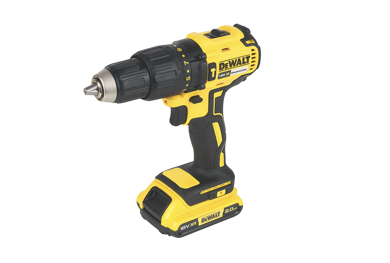 Dewalt 18v xr cordless combi drill – professional grade | battery included