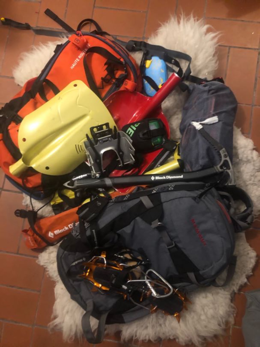 Komplett lavinutrustning ink abs (uppblåsbar)