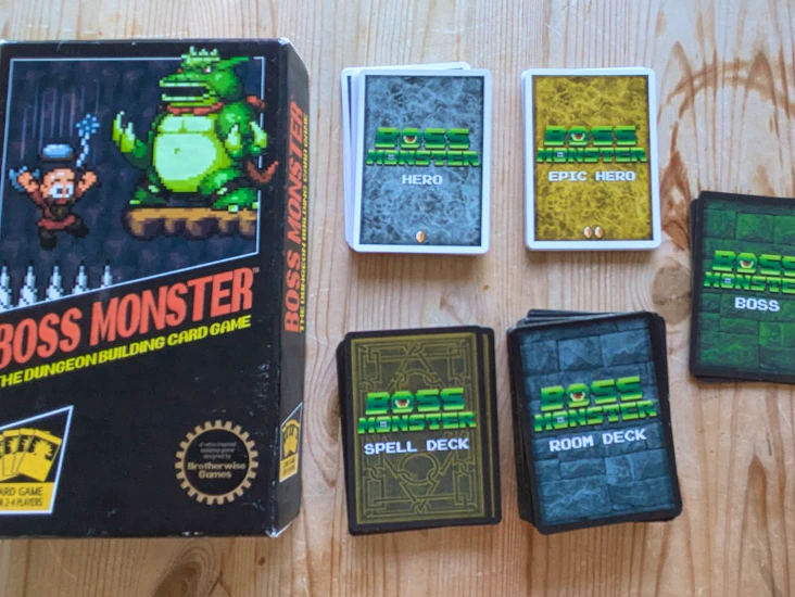 Boss monster board game