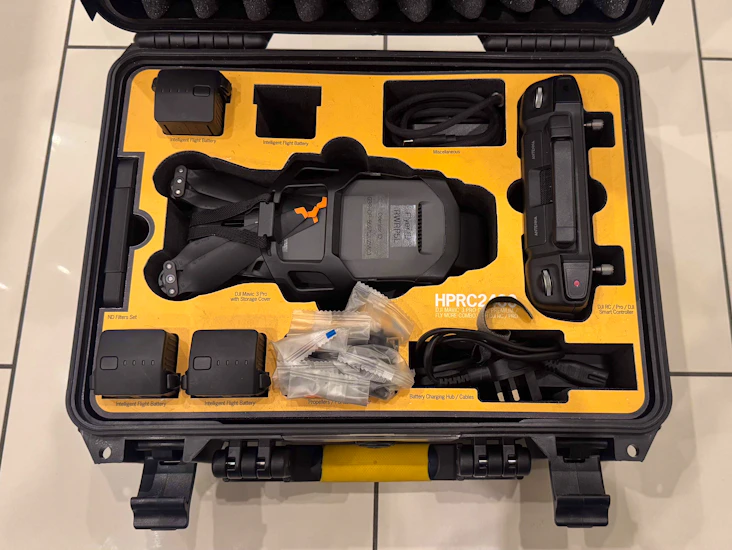 Dji mavic 3 pro cine fly more combo with dji rc pro w/ hprc 2400 case