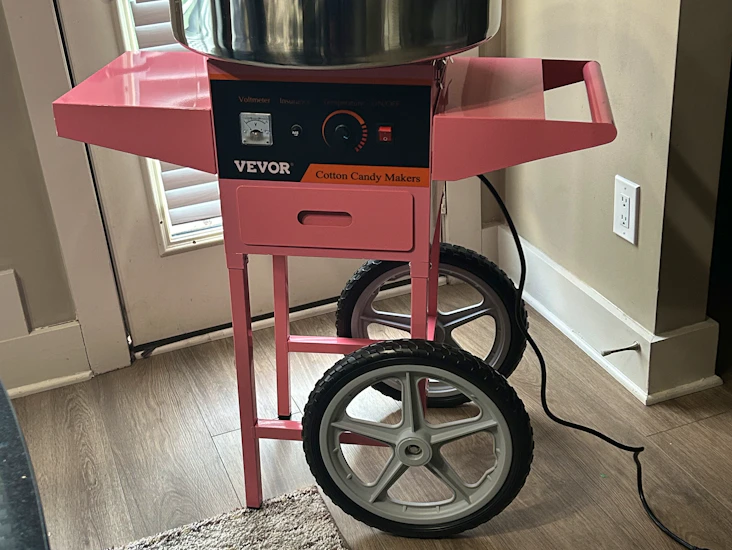 Cotton candy machine