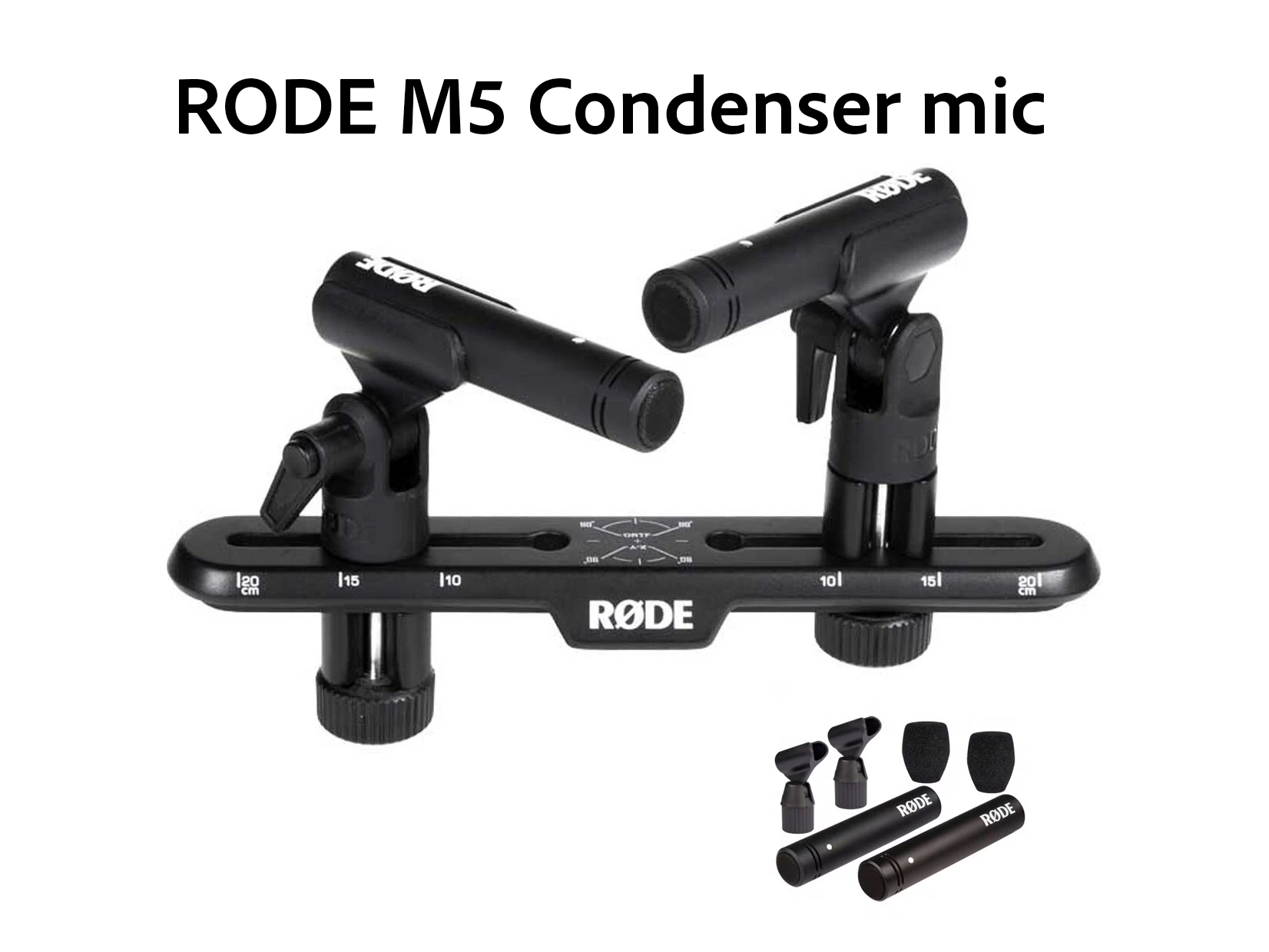 Rode m5 matched compact condenser mics  (pair) 