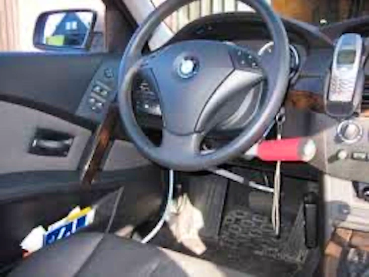 Nödbroms för övningskörning