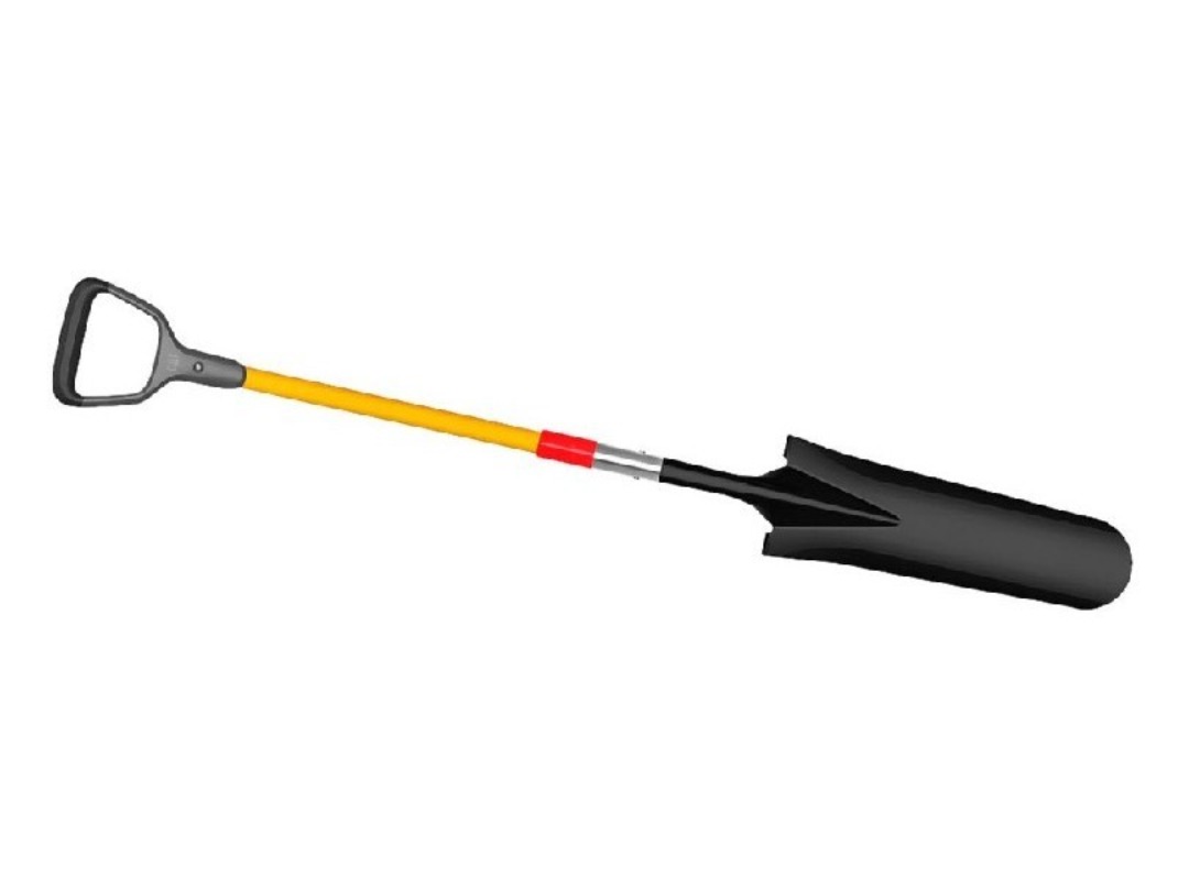 Grøftespade, tynn spade