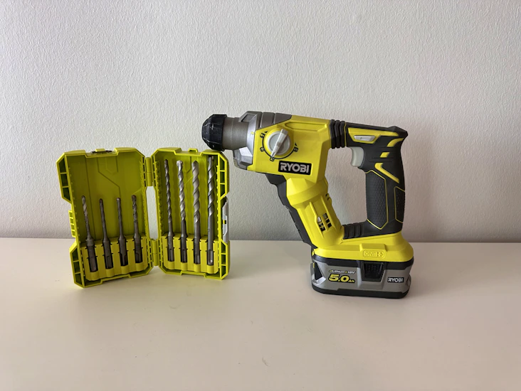 Ryobi 18v borhammer, sds-pluss