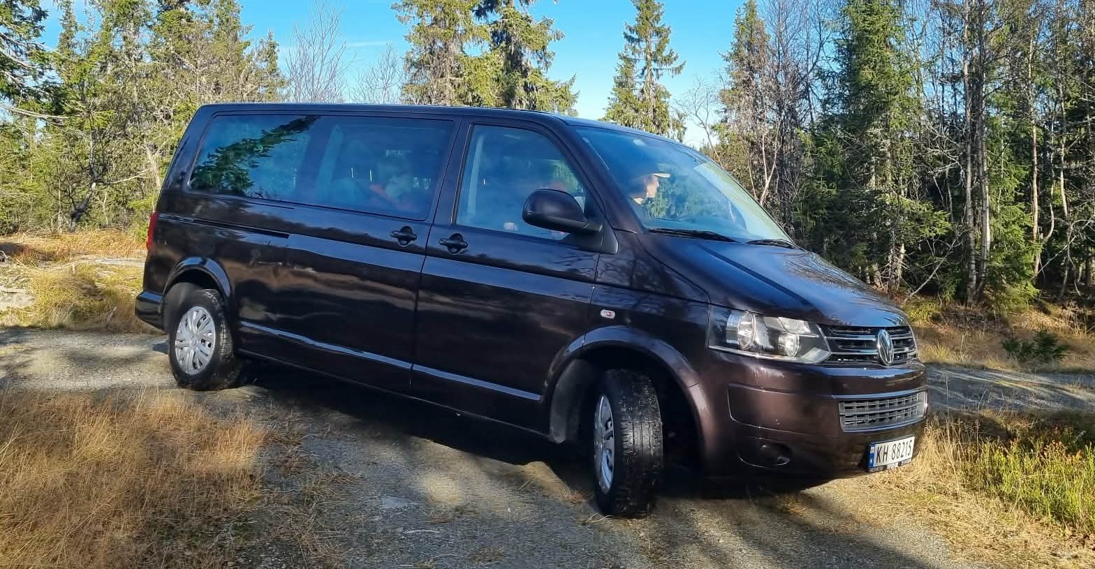 Caravelle 9-seter / 3 seter med bagasjerom