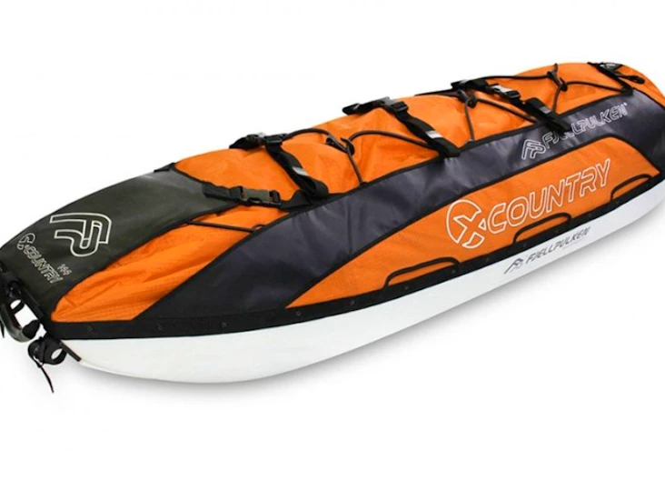 Fjellpulken x-country 144cm (orange)