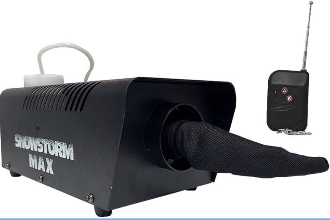 Snowstorm max 500w snow effect machine with wireless remote control