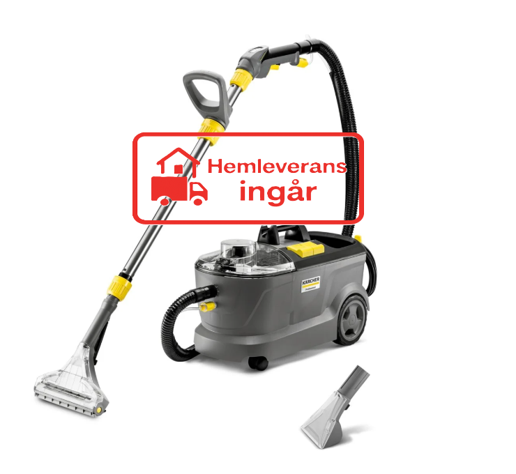 Kärcher mattrengörare puzzi 10/1 hemleverans ingår