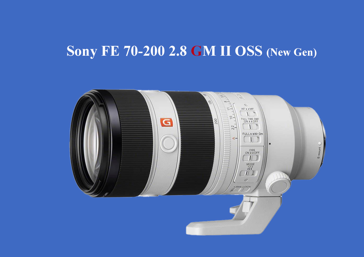 Sony fe 70-200mm f2.8 g master oss ii, sony 70-200 2.8gmii, sony 70-200 gmii
