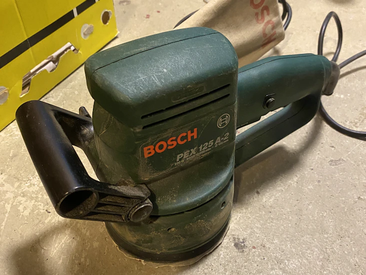 Bosch excenterslip