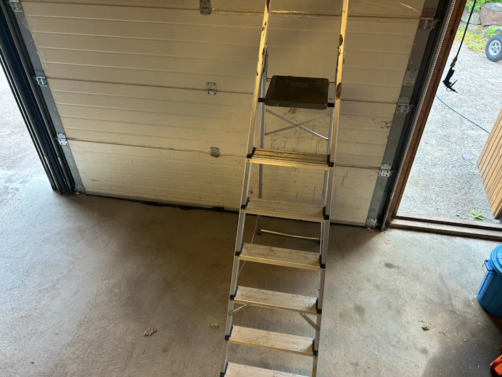 Gardintrapp 7 trinn 150 cm