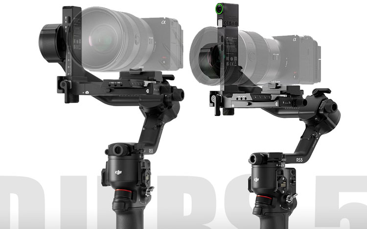 Dji rs5 combo m. opsjon for focus motor pro 